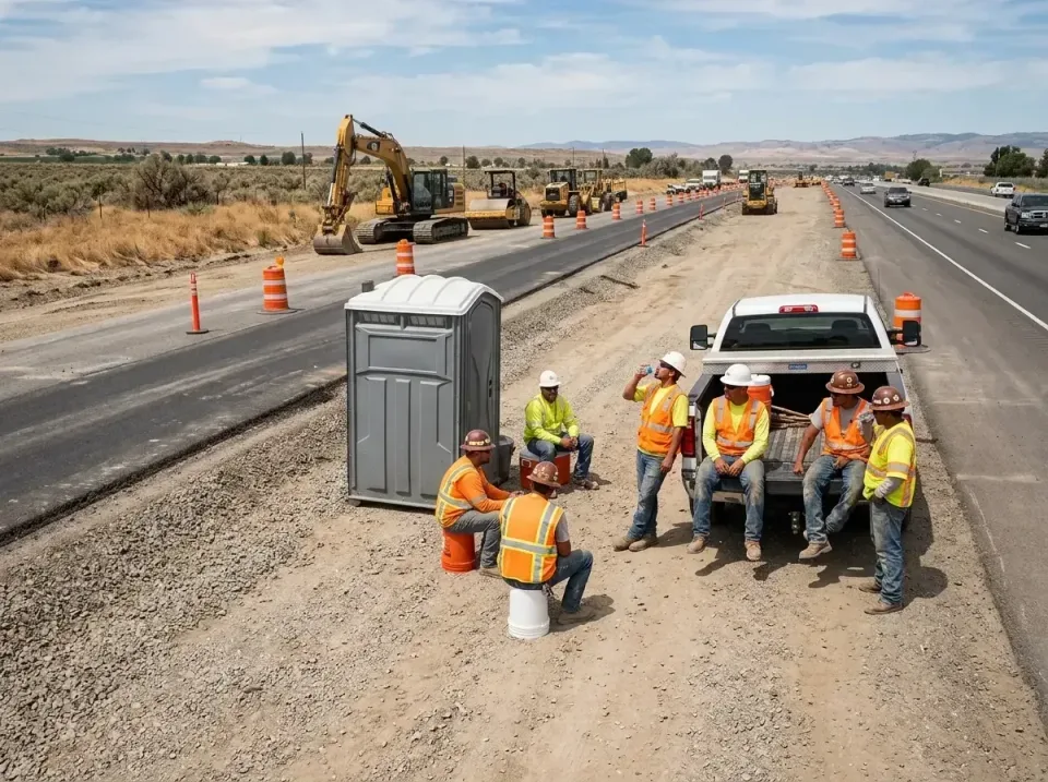 highway-road-construction-crew-007 — frequently asked questions, Porta Potty and Restroom Rentals in Marietta, PA